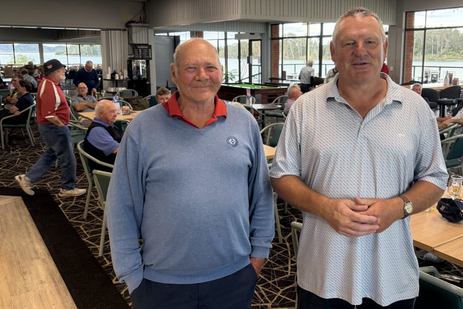 Human caravan parks up for Veterans Week Of Golf